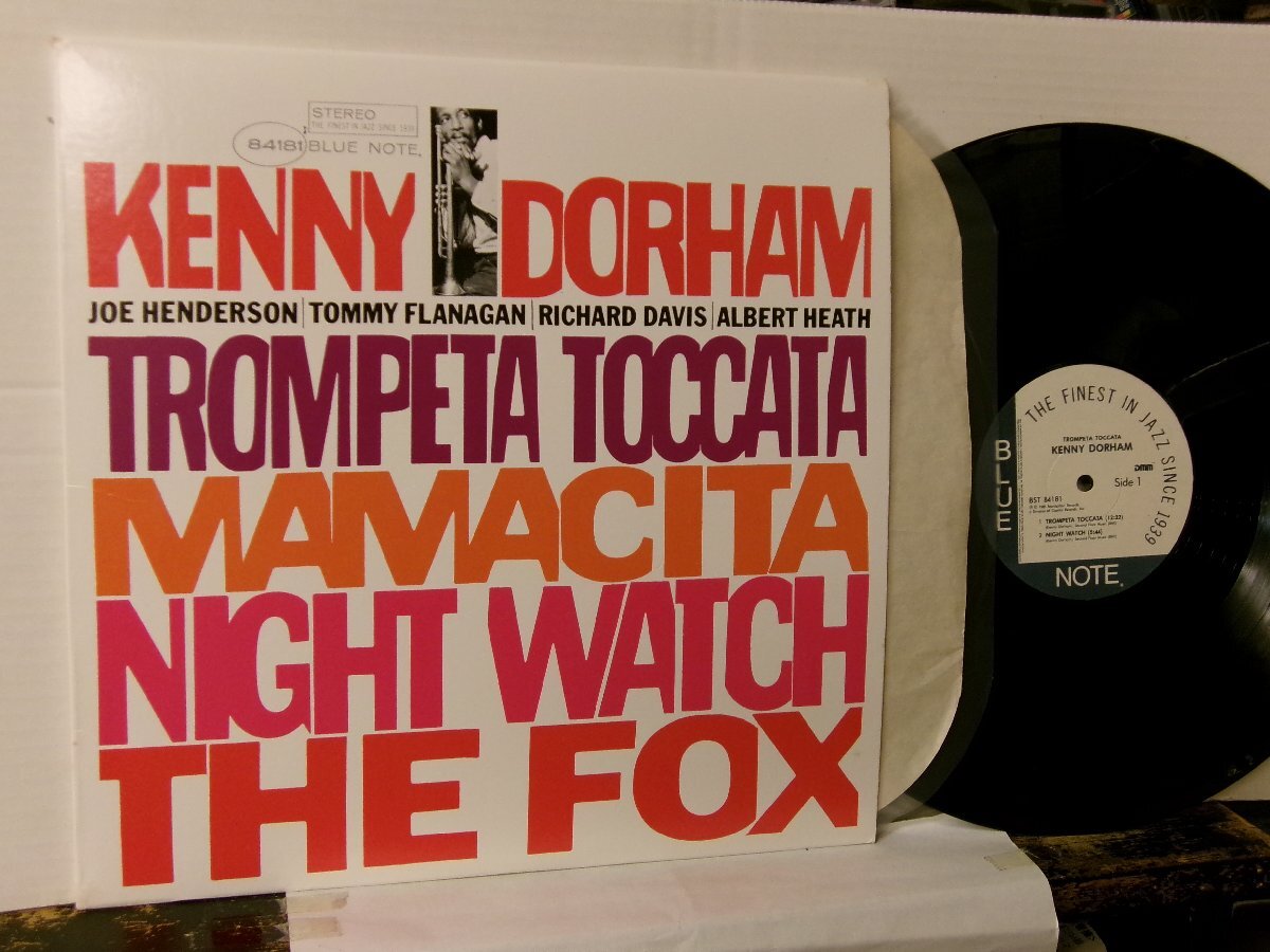 ▲LP KENNY DORHAM ケニー・ドーハム / TROMPETA TOCCATA 輸入再発盤 BLUE NOTE BST84181◇r60511_画像1