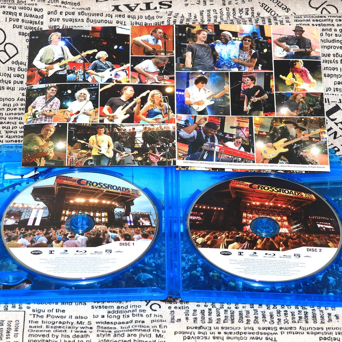 クロスロード ギター フェスティバル 2010 (Blu-ray 2枚組) 日本語字幕あり Eric Clapton