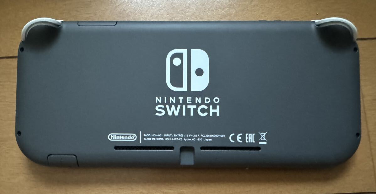 【中古】ニンテンドー　スイッチ　ライト　本体　Nintendo Switch lite グレー_画像4