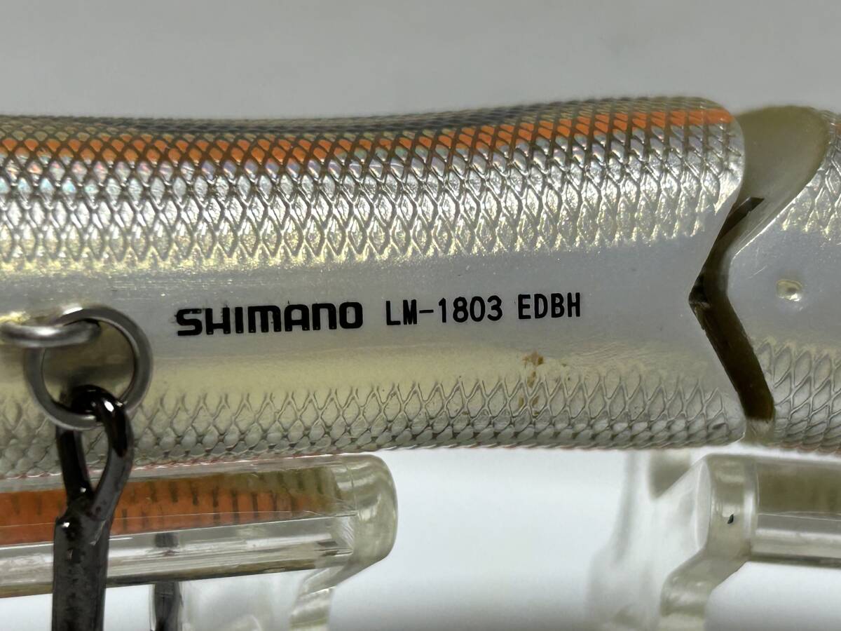 シマノ トリプルインパクト リップレス 　　LM-1803 EDBH #ウグイ 　村田基 180mm 72g_画像5