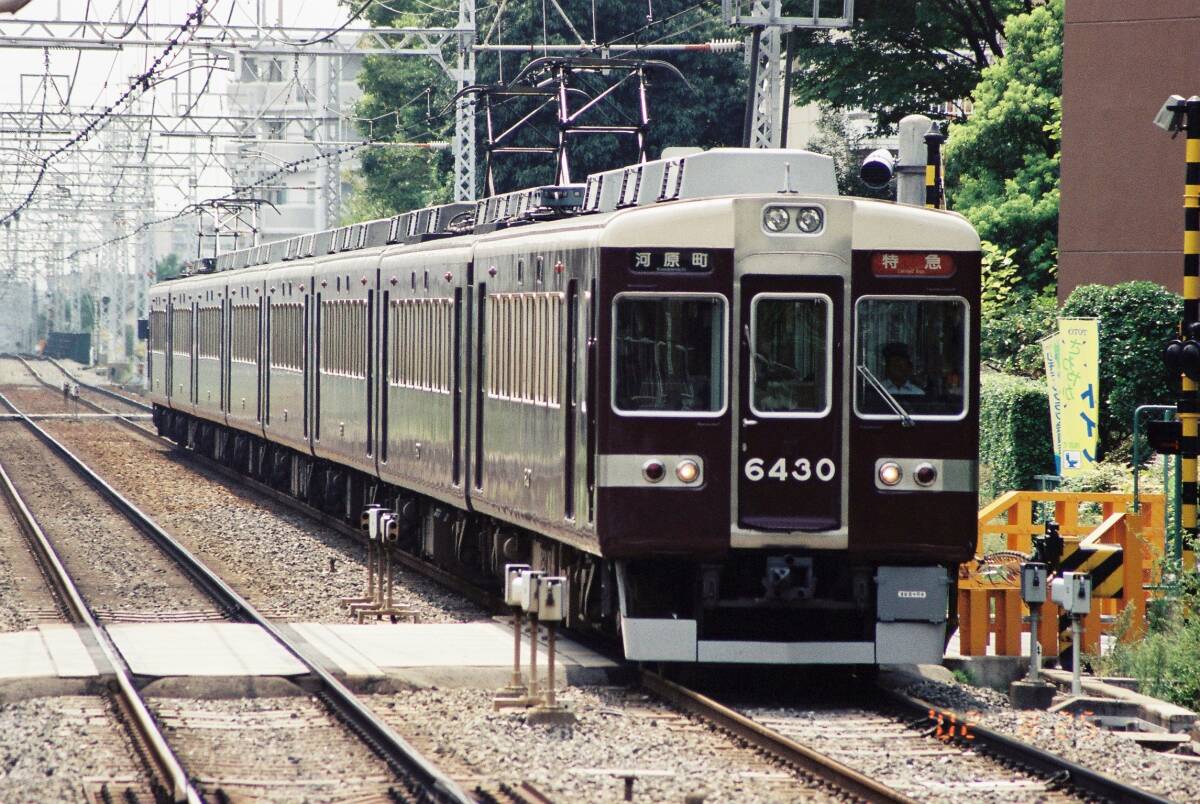 鉄道写真　阪急電鉄　6330系　KGサイズ　ネガ・データ化_画像1