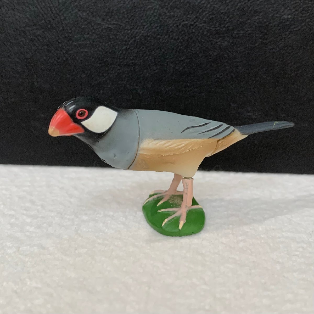 ブンチョウ(桜文鳥) 「チョコエッグ ペット動物コレクション 第1弾」フィギュア★サイズ約6.5cm〈wx