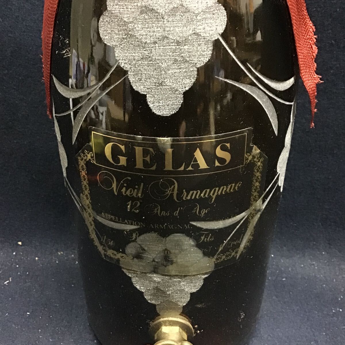 GELAS ブランデー　アルマニャック　12年　フランス　マグナムボトル　1500ml 古酒　ディスプレイ　_画像2