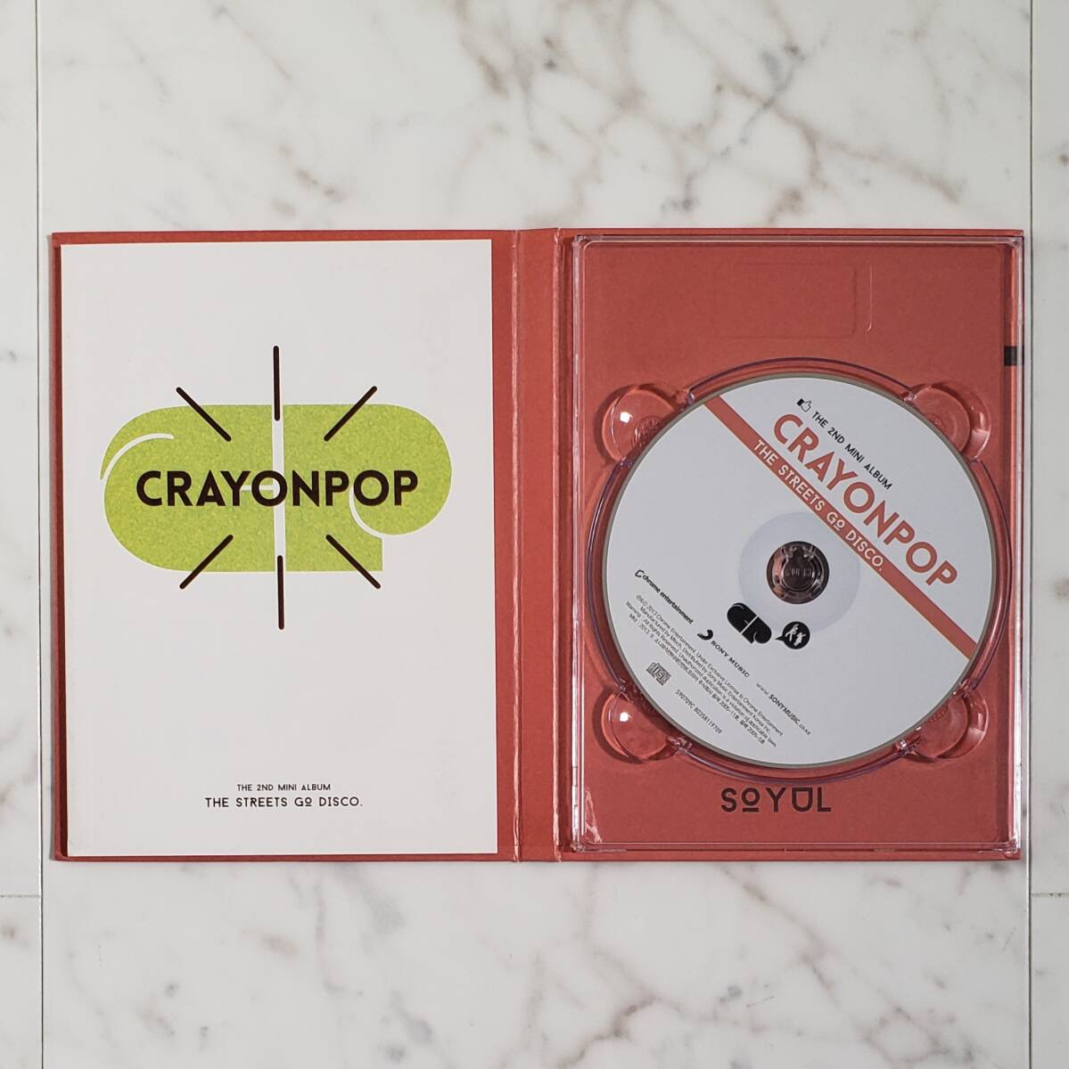 【韓国盤CD】CRAYONPOP（クレヨンポップ）『THE STREETS GO DISCO（SOYUL）』BAR BAR BAR/輸入盤/K-POP/Kpop/女性/ガールズグループ/2013年_画像7