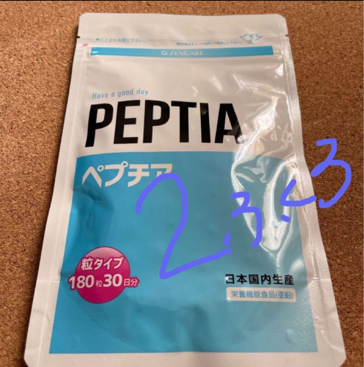 PEPTIA  ペプチア　180粒×2袋