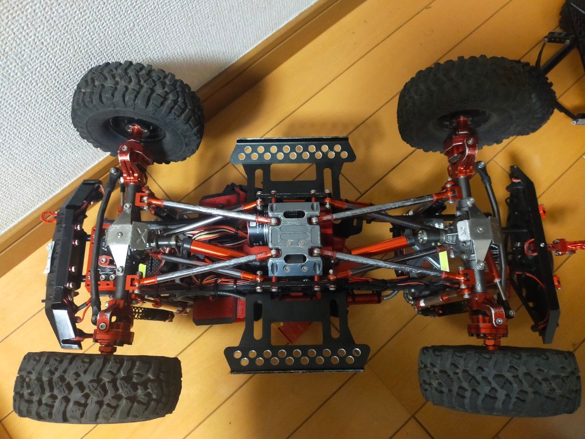 【最終価格】アキシャル axial SCX10 Ⅱ　4WS フルカスタム