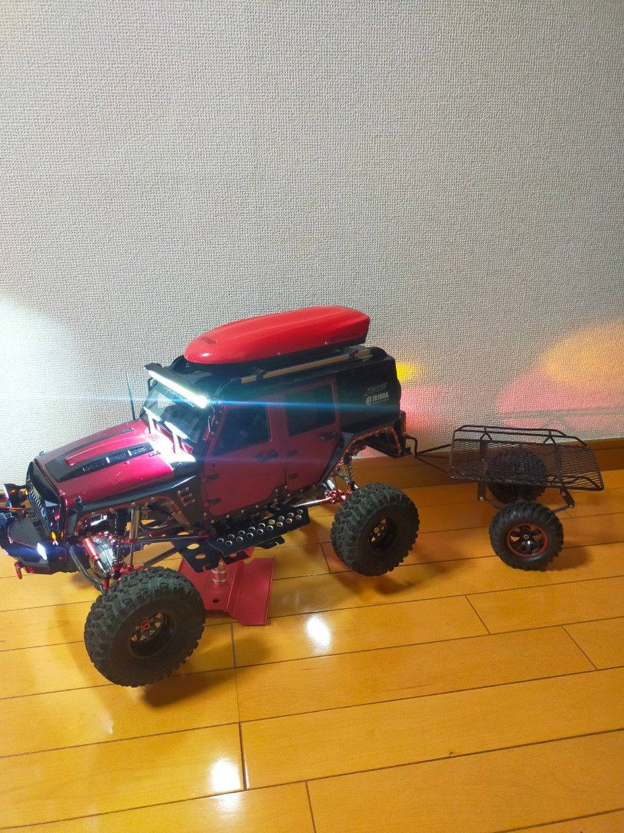 【最終価格】アキシャル axial SCX10 Ⅱ　4WS フルカスタム