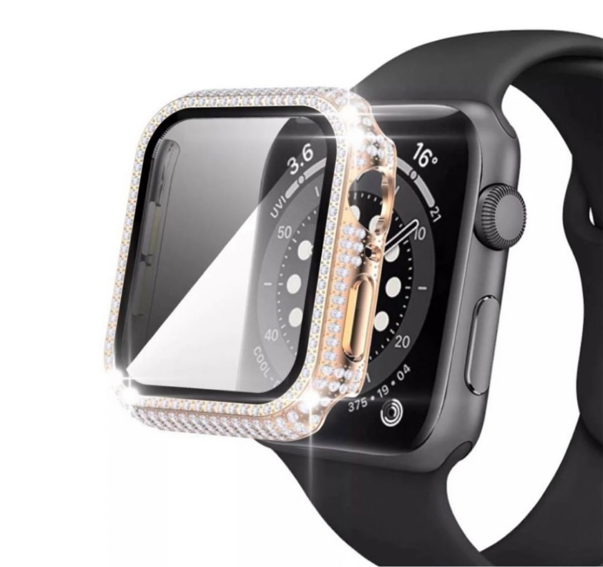 【送料無料】Apple Watch アップルウォッチ キラキラカバー