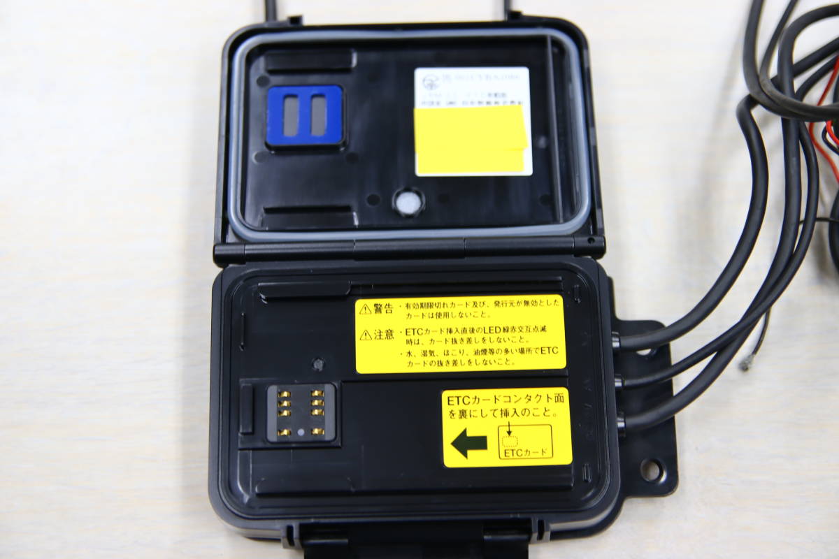 送料無料/日本無線/JRM-11/二輪車用アンテナ分離型ETC車載器//新スプリアス規格対応/2024年12月以降使用OK/個数限定/JRM-12/ETC2.0/_画像2