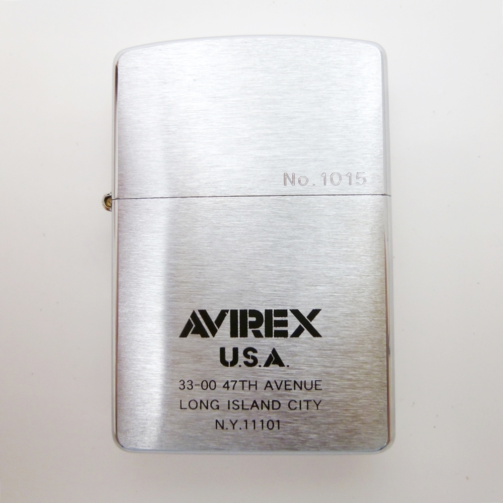 A24-1070【セット】AVIREX アビレックス USA　ZIPPO ライター　コラボ　未使用/腕時計 AVX-600　ジャンク　不動品　箱・取扱説明書つき_画像2