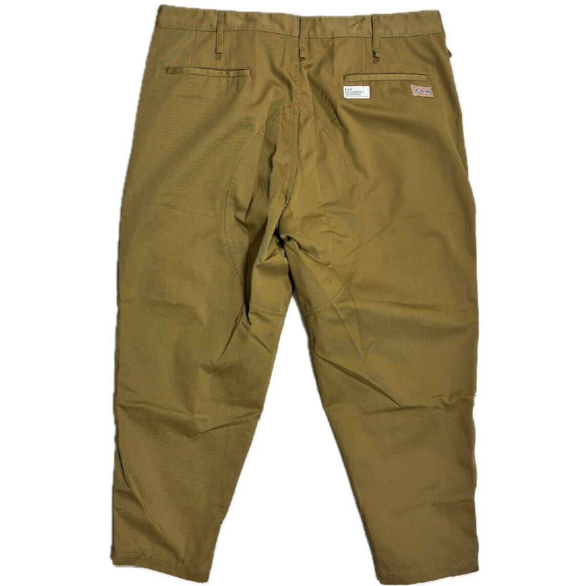 FAT × Dickies TUFFIES Brown JUMBO （XXL) FATYO ディッキーズ エフエーティ チノ チノパン 茶_画像3