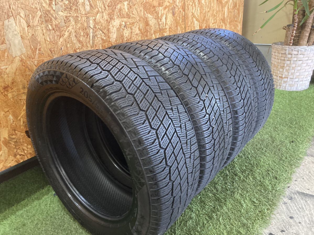 コンチネンタル 205/55R16 ノースコンタクトNC6 スタッドレス 4本セット_画像1