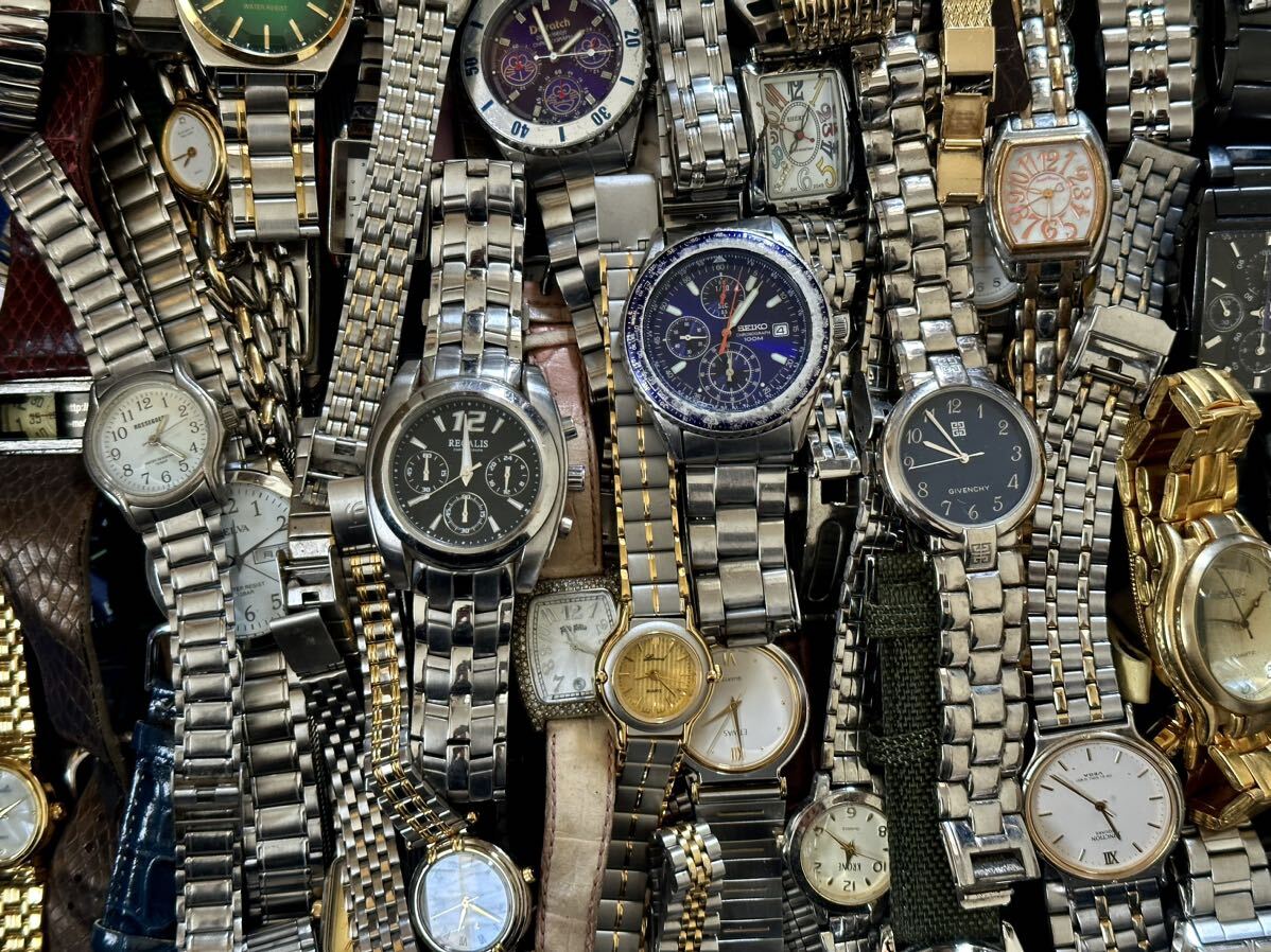 約500点 セイコー・シチズン・カシオ 海外ブランド他 SEIKO・CITIZEN・CASIO 大量腕時計 まとめ売り ジャンク 3_画像3