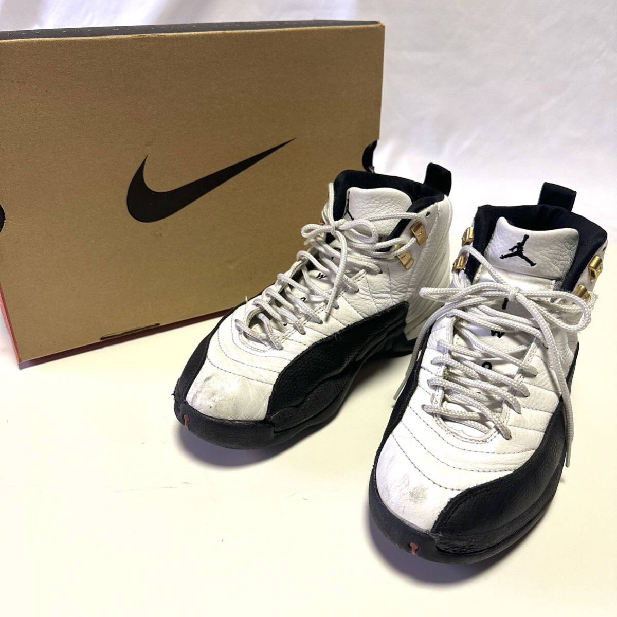 希少◇Nike Jordan 12 OG taxi 1997 Playoffs ナイキ エアジョーダン12 タクシー プレイオフ 26.0cm_画像1