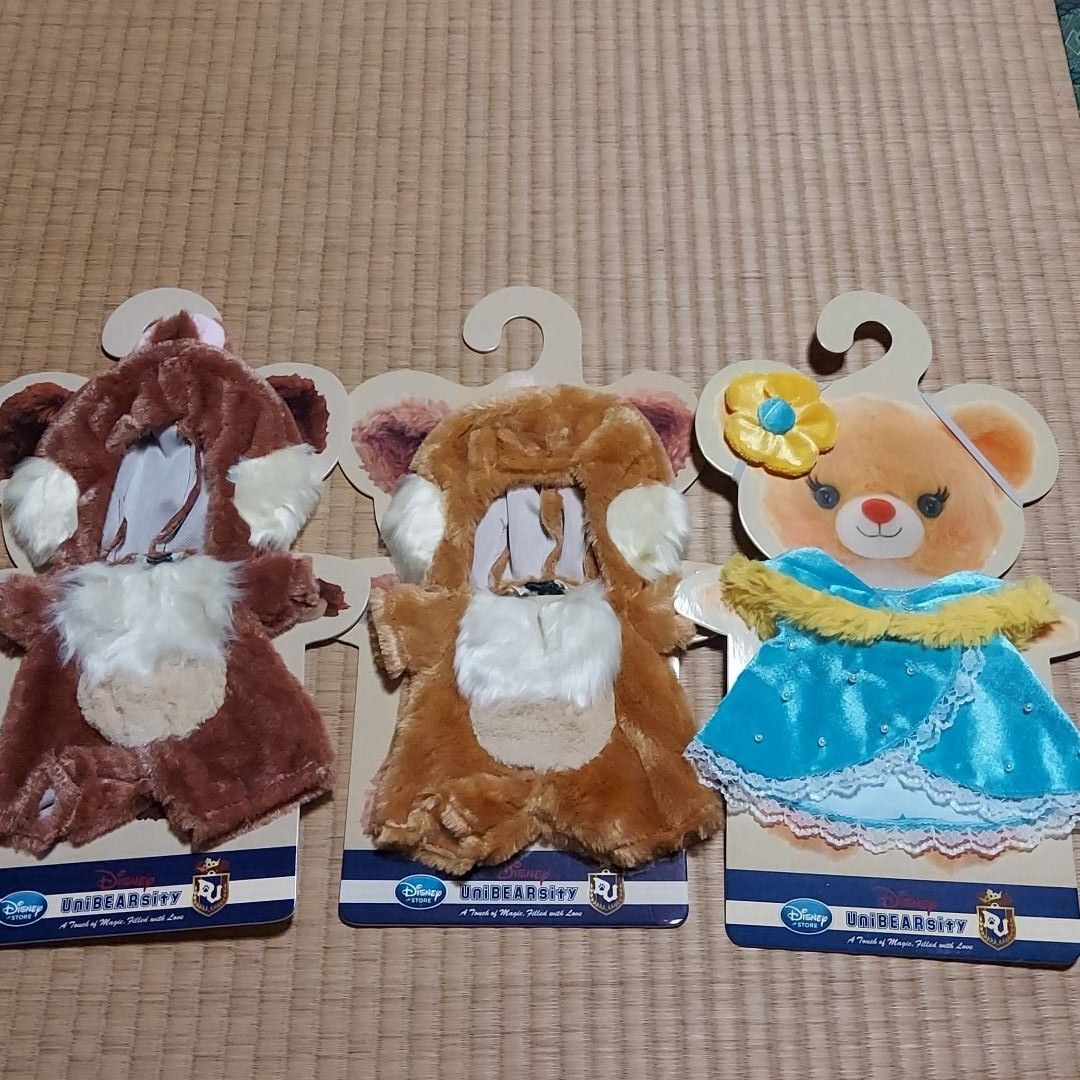 ユニベア(ユニベアシティ)用コスチューム チップ&デール