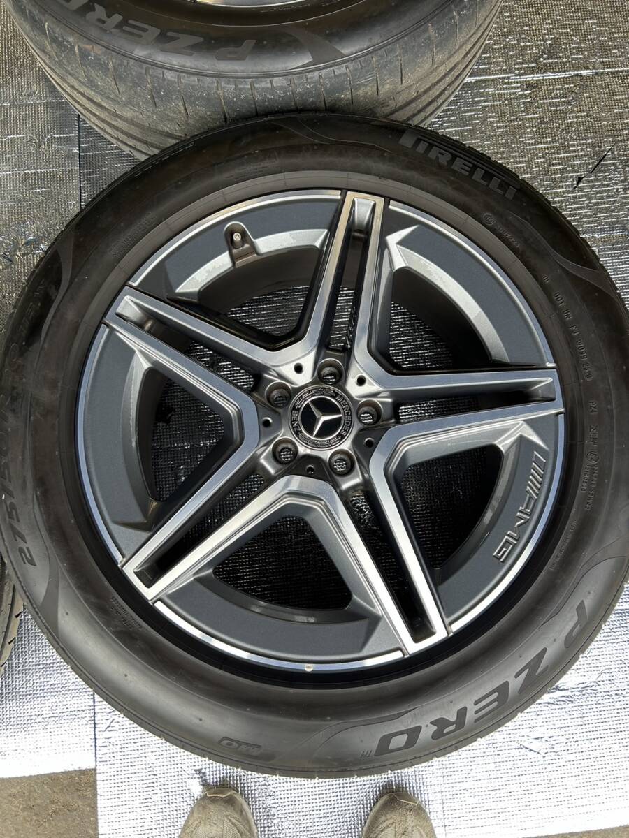 【美品】４本セット メルセデス AMG W167 GLEクラス 純正 20インチ ピレリー P-ZERO 275/50R20 _画像3