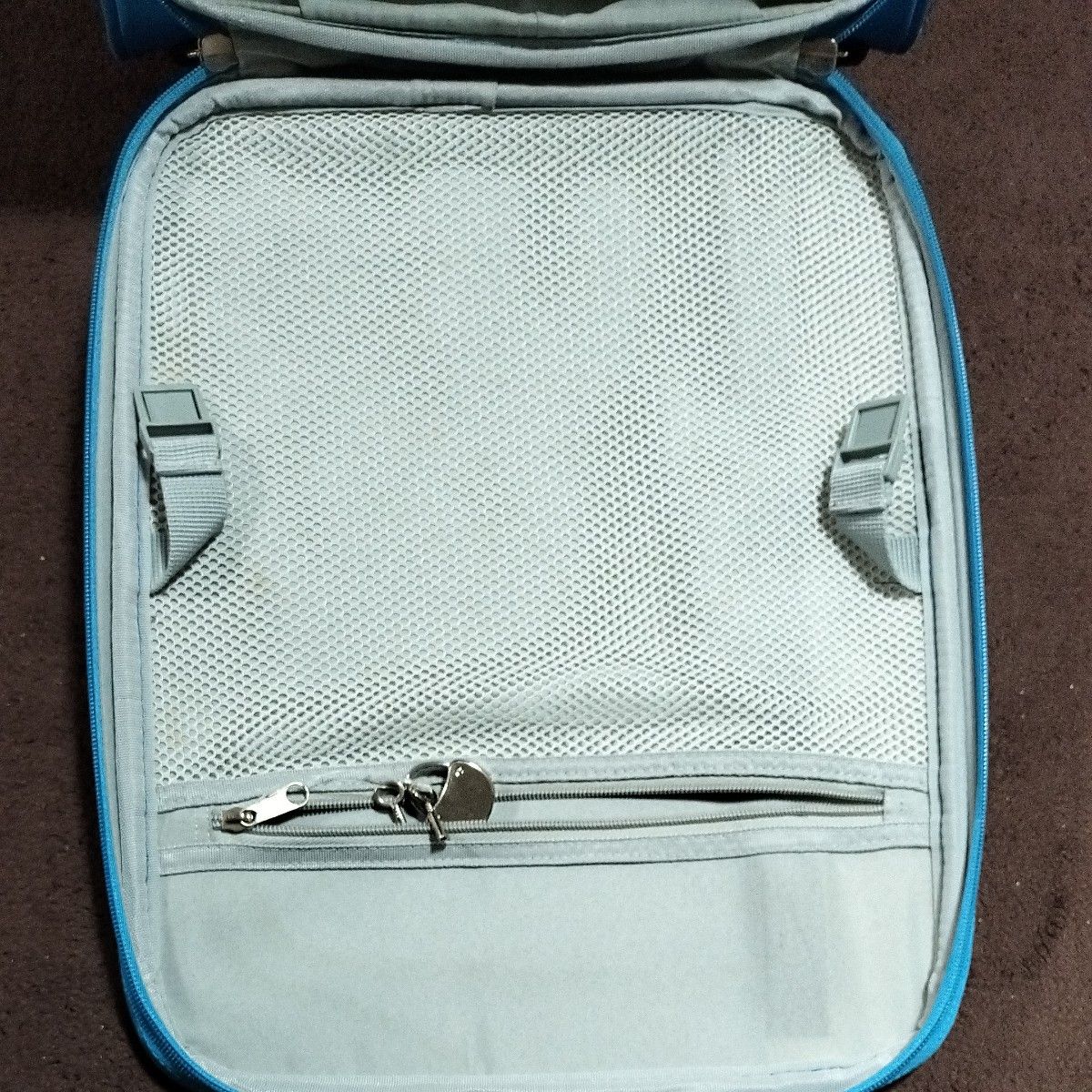 ジャンク品 30L ＰＩＫＯ スーツケース キャリケース 旅行用 キャリーケース 青  旅行 バック キャリーカート