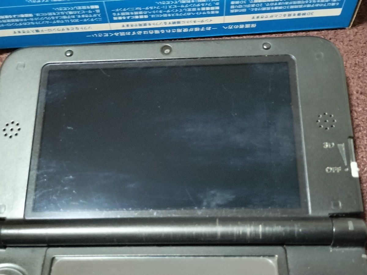 3DS 3DSLL 任天堂 ブルーブラック ニンテンドー 本体　ソフトおまけ付き