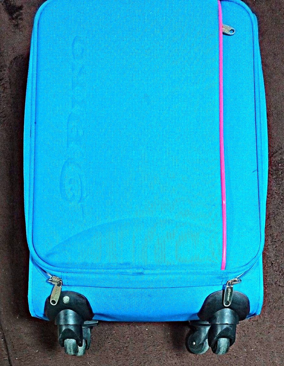 ジャンク品 30L ＰＩＫＯ スーツケース キャリケース 旅行用 キャリーケース 青  旅行 バック キャリーカート