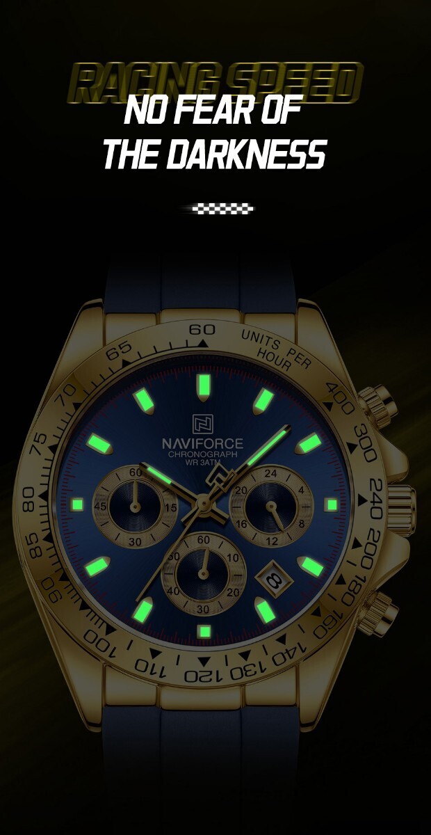 特価 新品 未使用 腕時計 クオーツ メンズ レディース アナログ クロノグラフ ステンレス ミリタリー シリコン 防水 耐衝撃 発光 c2933_画像8