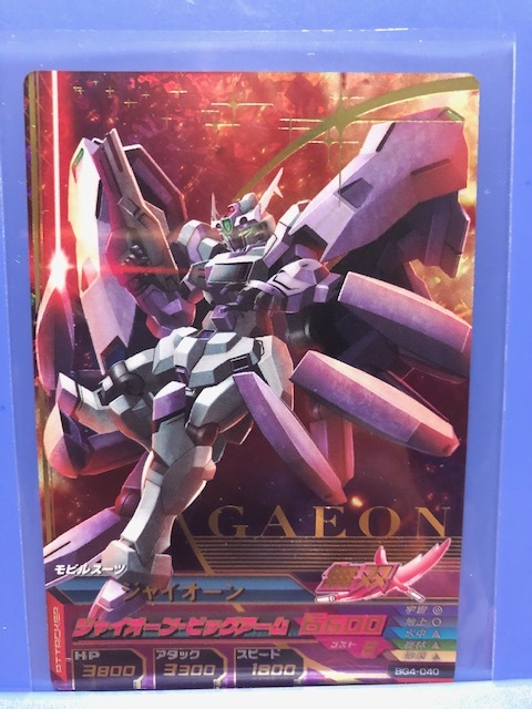 ガンダムトライエイジ　ビルドG4弾(BG4-040)　PR　ジャイオーン　複数枚あり　絶版_画像1