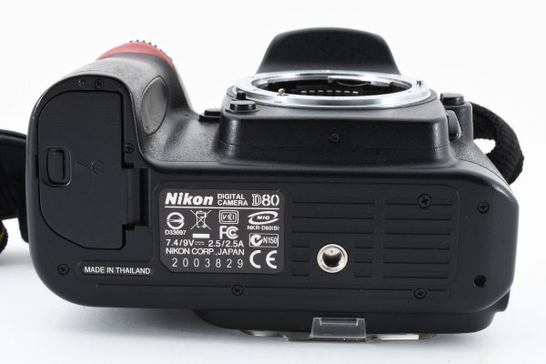 ★ショット数981枚・超美品★ Nikon ニコン D80 ボディ #14832_画像7