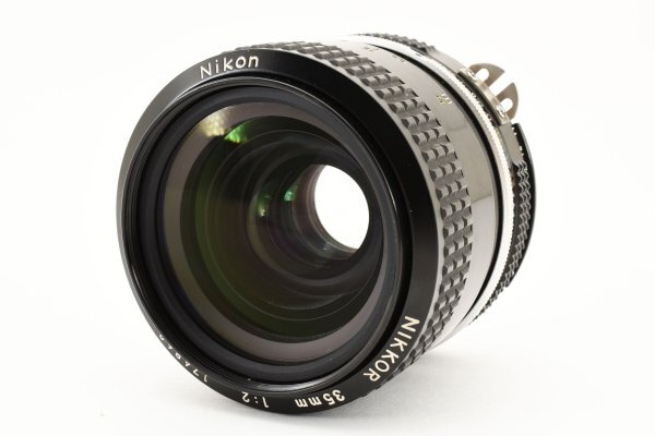 ★薄くもり・外観美品★ ニコン Nikon Ai NIKKOR 35mm F2 #14771MTT_画像2