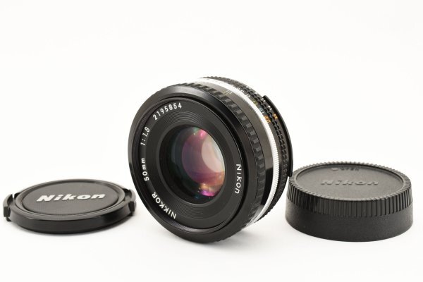 ★超美品★ ニコン Nikon Ai-s NIKKOR 50mm F1.8 パンケーキレンズ #14724MTT_画像1