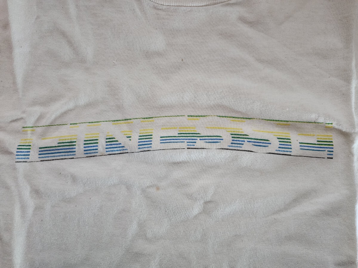 グッドイナフ GOODENOUGH フィネス FINESSE Tシャツ 90S ホワイト 半袖Tシャツ