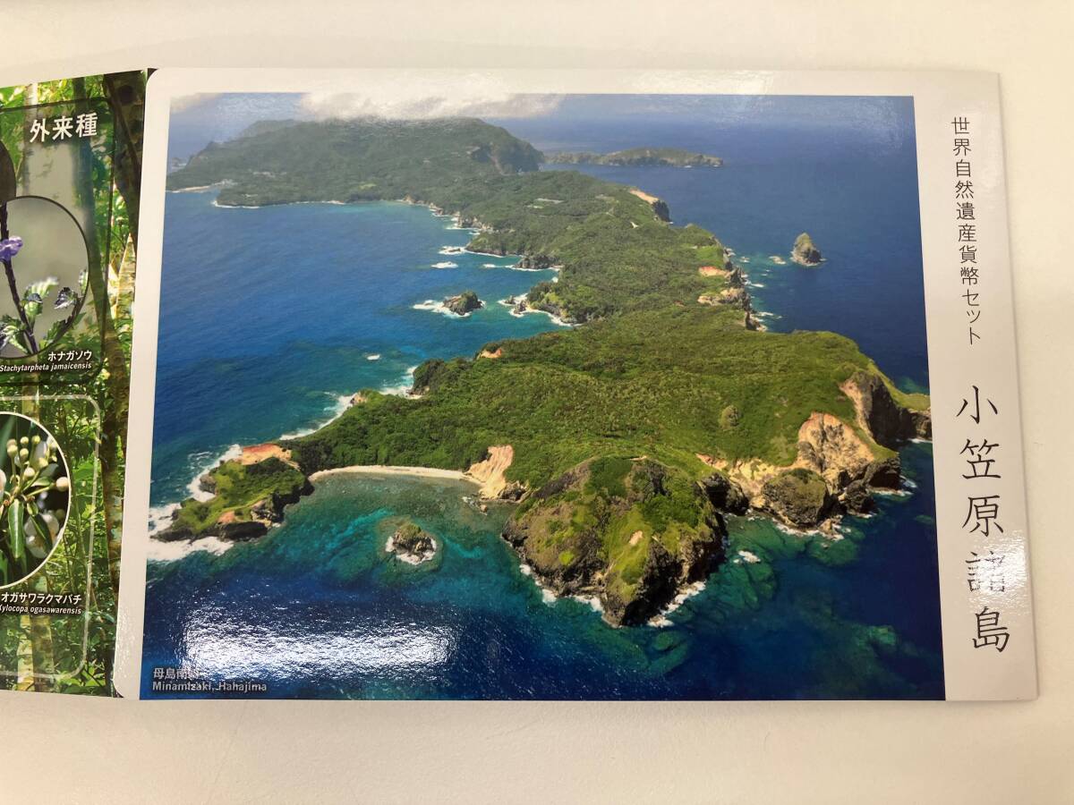 2012年 平成24年 世界自然遺産 小笠原諸島 貨幣セット 額面666円_画像5