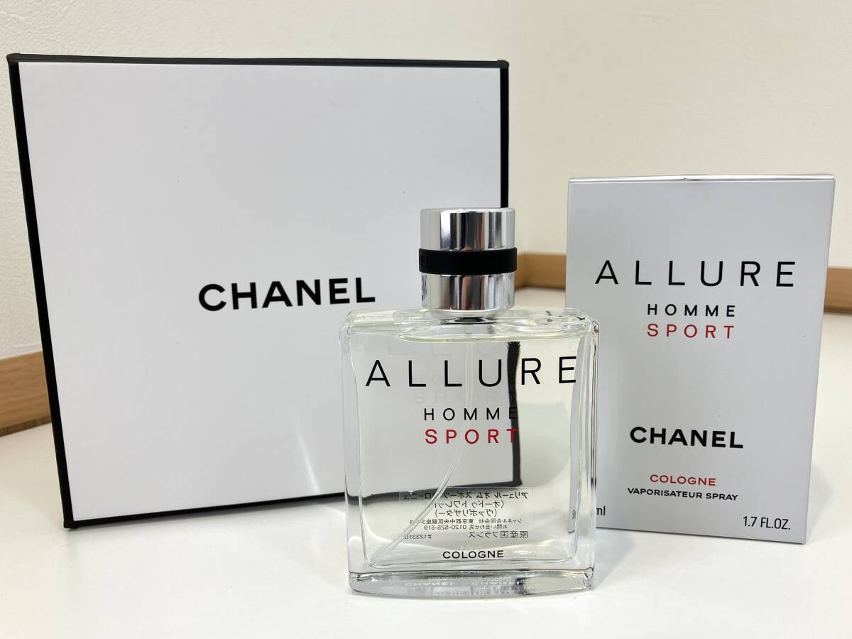 シャネル/CHANEL アリュール オム スポーツコローニュ/ALLURE HOMME SPORT COLOGNE オードゥ トワレット ヴァポリザター/VAPORISATEUR_画像1