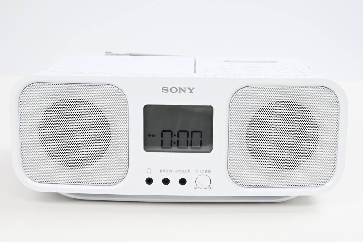 6)21.530 動作品 SONY CFD-S401 パーソナルオーディオシステム CDラジカセ カセットテープ CD FM AM ラジオの画像3