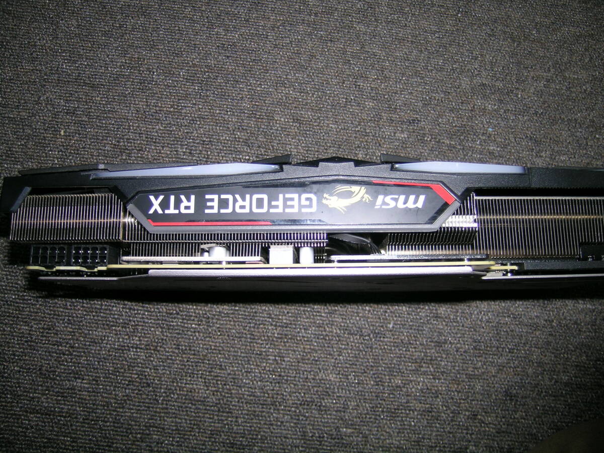 美品 MSI GeForce RTX2080 GAMING TRIO 8GB GDDR6　動作確認済み　_画像6