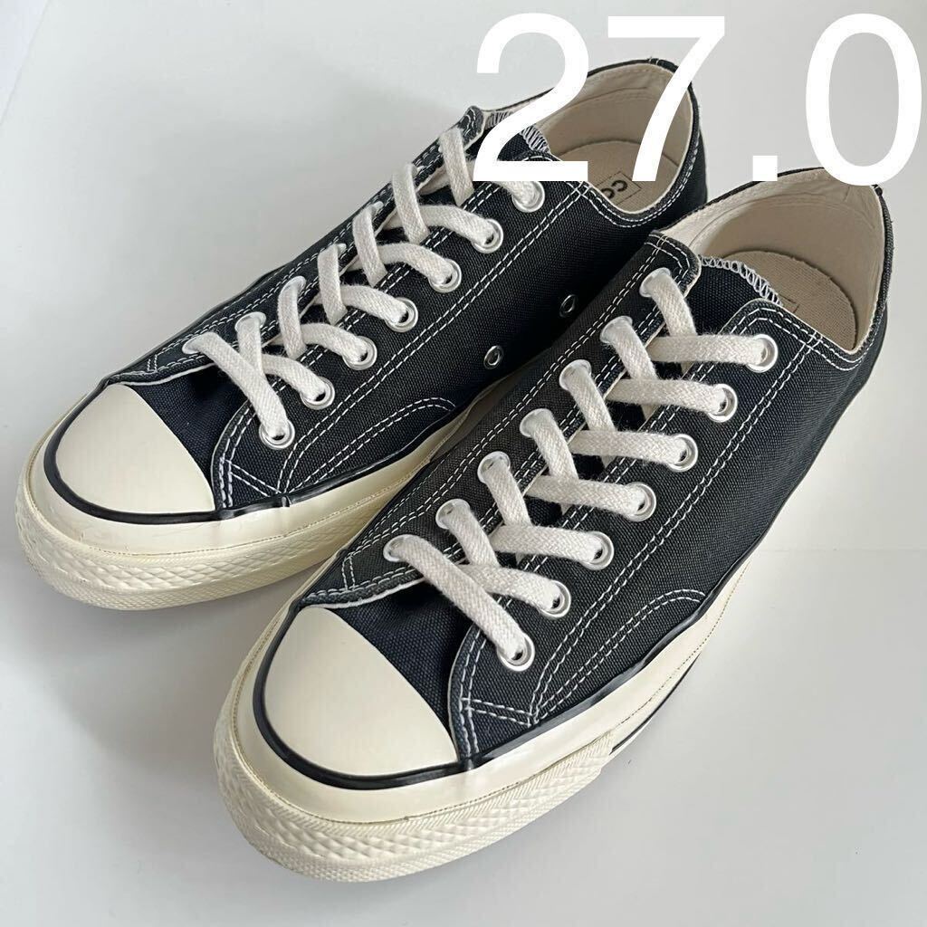 CONVERSE コンバース CHUCKTaylor チャックテイラー ct70 BLACK ブラック 黒 us8.5 27.0cm_画像1