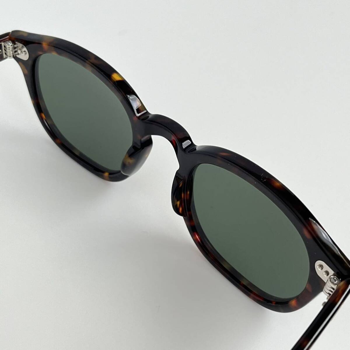 【美品】MOSCOT モスコット LEMTOSH SUN レムトッシュ サン TORTOISE トータス べっ甲柄 49□24-145 伊達メガネ サングラス_画像6