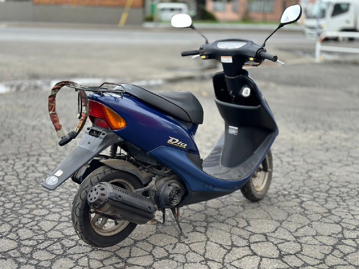 * снятие деталей восстановительная база компрессия хороший! HONDA Honda Dio Dio AF34 2001 год модели пробег 6369km главный ключ нет dio мопед скутер Sapporo departure 