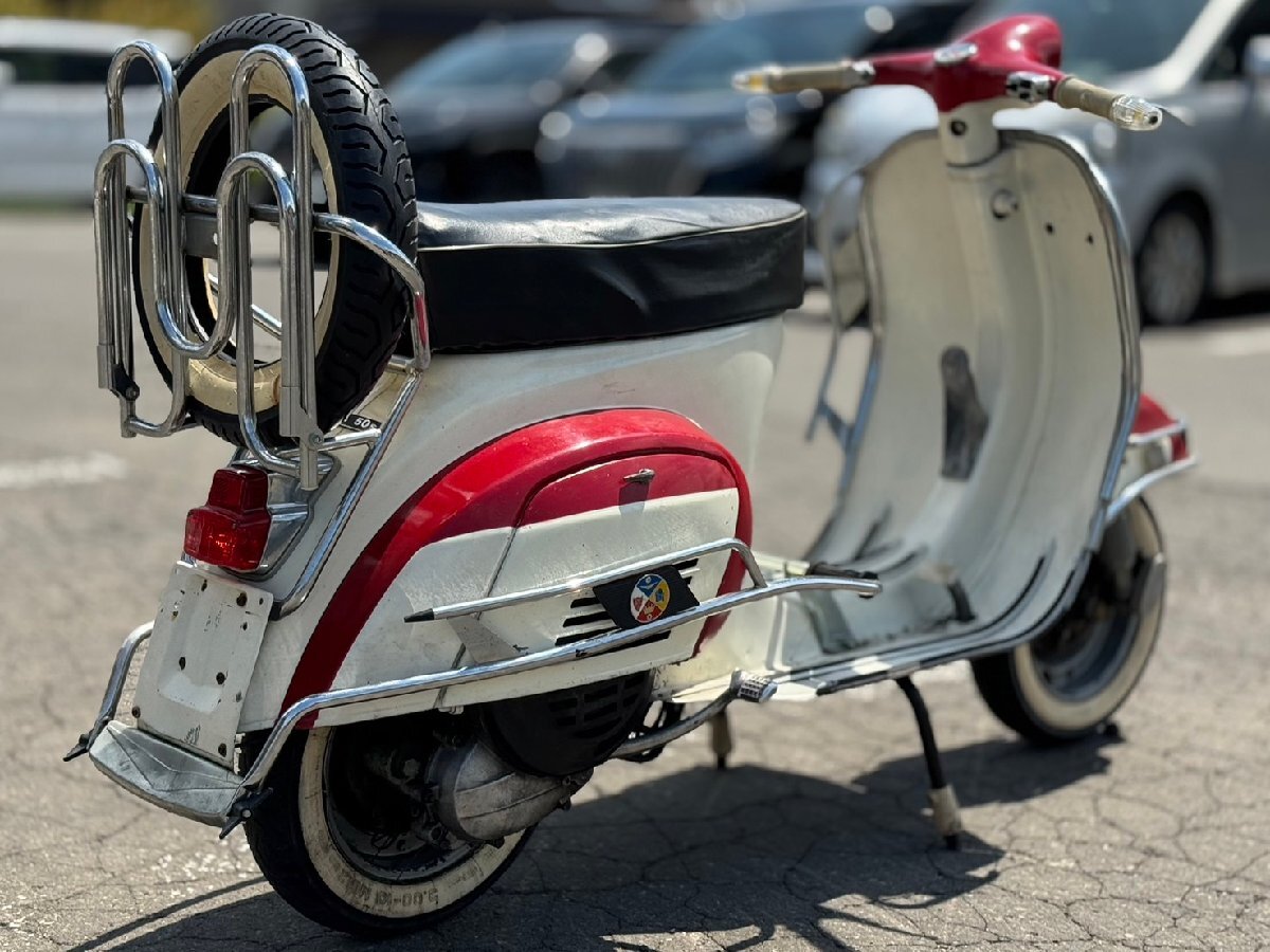 ★実働! おしゃれ! 超豪華! CUPPINI クッピーニ フルバンパー! PIAGGIO VESPA 50S ベスパ プラグ新品 キャブ O/H セッティング済み! 札幌発_画像3