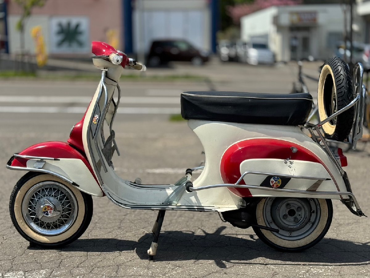 ★実働! おしゃれ! 超豪華! CUPPINI クッピーニ フルバンパー! PIAGGIO VESPA 50S ベスパ プラグ新品 キャブ O/H セッティング済み! 札幌発_画像5