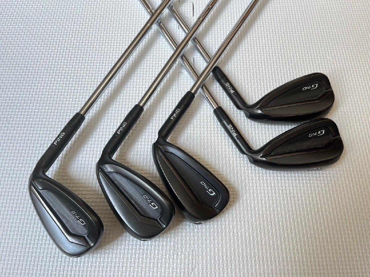 美品 G710 PING アイアン モーダス3 TOUR105 flexS 美品 G710 PING アイアン モーダス3 TOUR105 flexS