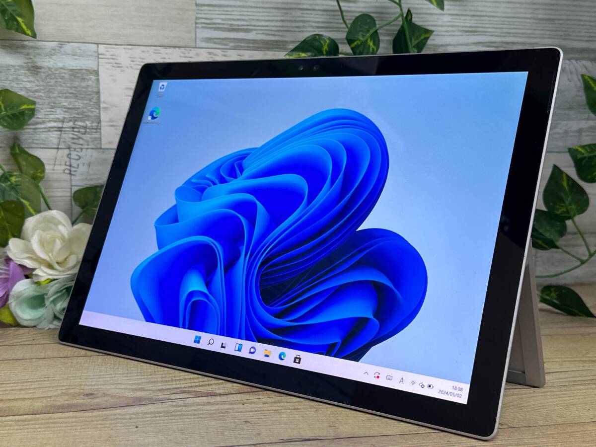 【動作OK】Microsoft Surface Pro 4 [Core m3(6Y30) 0.9GHz/RAM:4GB/SSD:128GB/12.3インチ]Windows 11 タブレットPC 動作品 の画像1