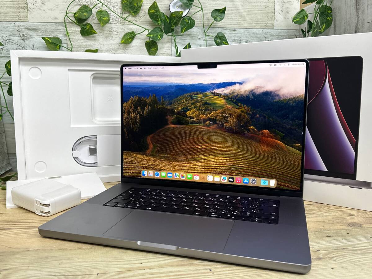【超美品♪】Apple MacBook Pro 2023[M2 Proチップ 3.49GHz/RAM:16GB/SSD:512/16インチ]Mac OS Sonoma スペースグレー 動作品の画像1