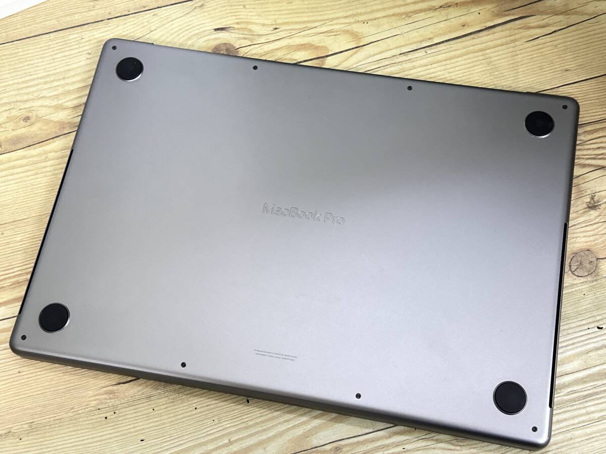 【超美品♪】Apple MacBook Pro 2023[M2 Proチップ 3.49GHz/RAM:16GB/SSD:512/16インチ]Mac OS Sonoma スペースグレー 動作品の画像6