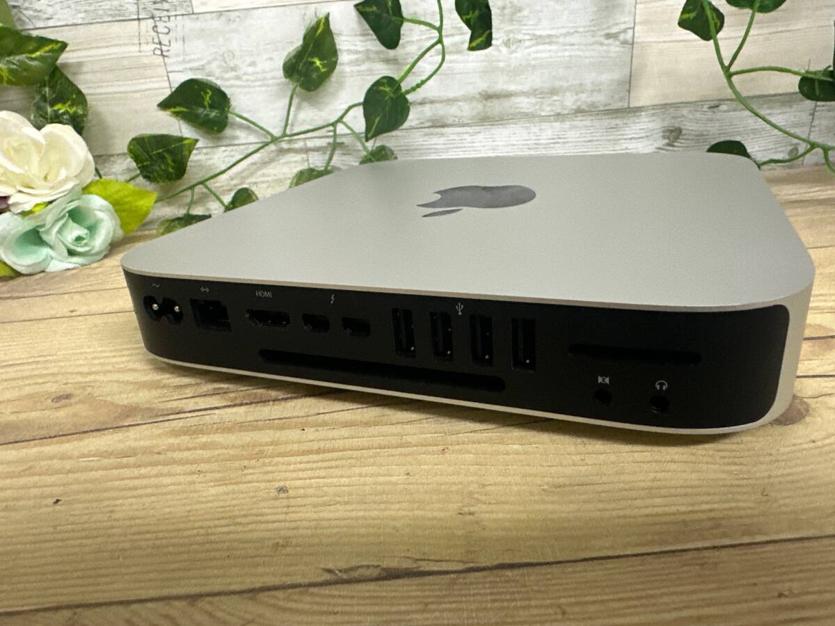 【動作OK♪】Apple Mac mini Late 2014[Core i5 4278U 2.6Hz/RAM:8GB/HDD:1TB]Montery 動作品 _画像3