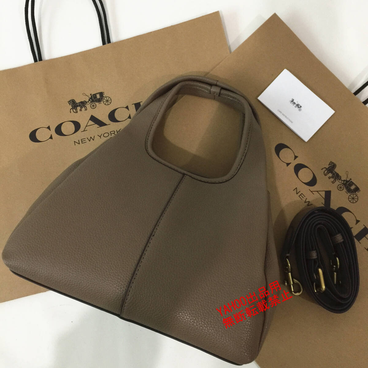 ★COACHバッグ★コーチ CM545 ストーン ラナ ハンドバッグ トートバッグ ショルダーバッグ レディース斜め掛け アウトレット品 新品の画像3