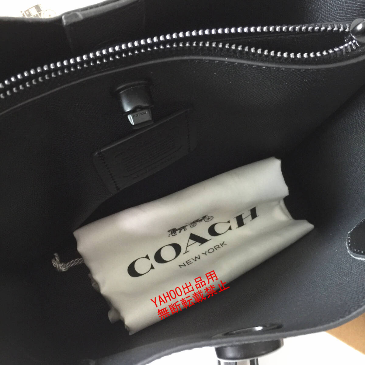 *COACH bag * Coach new work C8562 charcoal black handbag tote bag shoulder bag man and woman use outlet new goods 