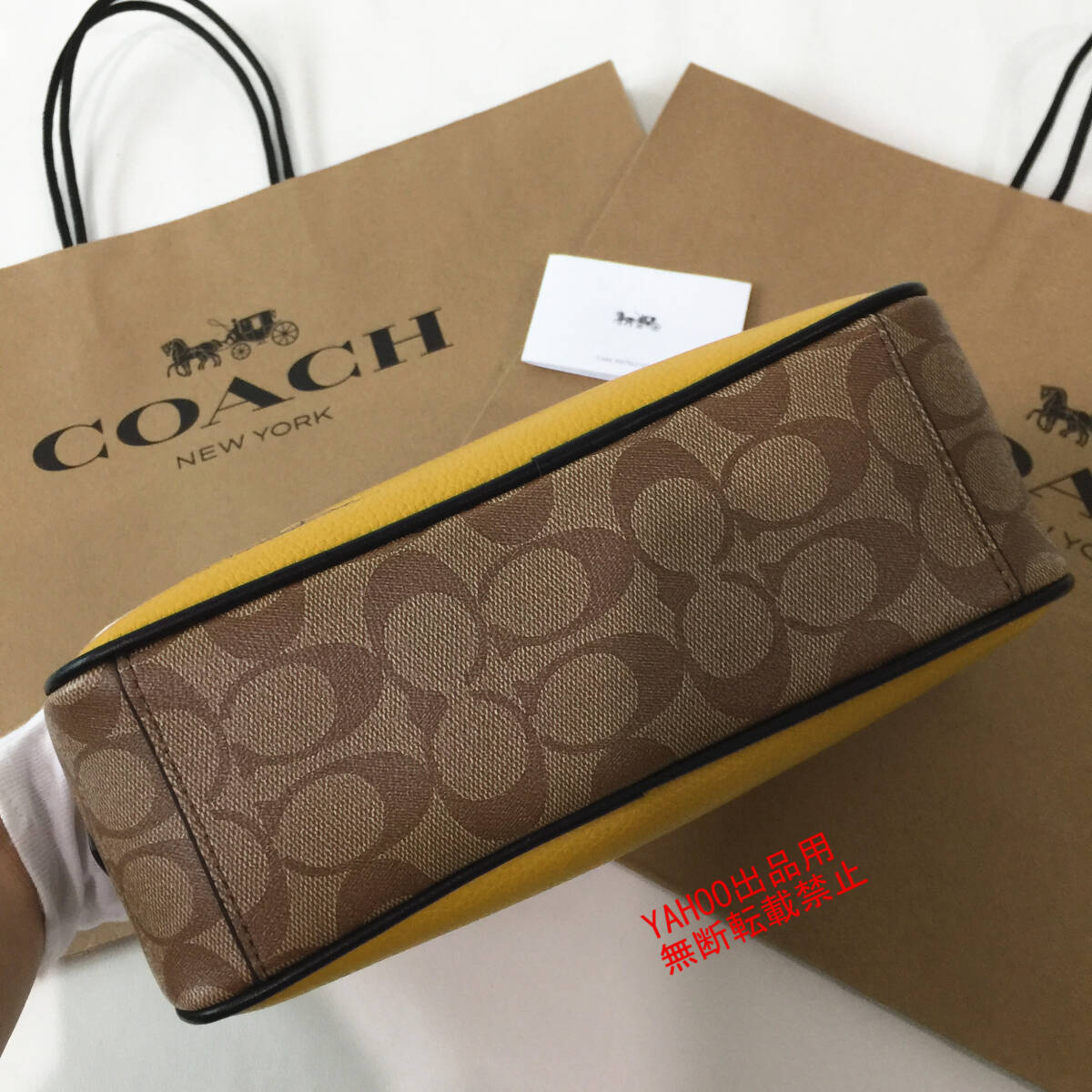 ★COACHバッグ★コーチ C4026 ピーナッツコラボ グラハム ショルダーバッグ クロスボディーボディーバッグ アウトレット品 新品_画像4