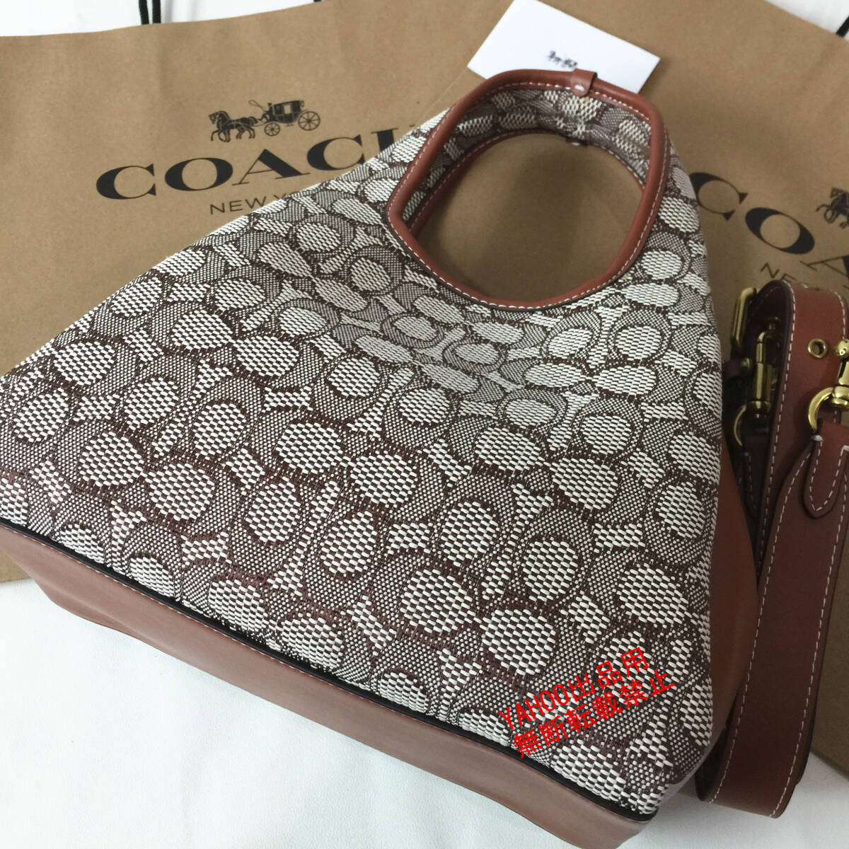 ★COACHバッグ★コーチ CM550 ラナ ハンドバッグ トートバッグ ショルダーバッグ レディース斜め掛け アウトレット品 新品_画像2