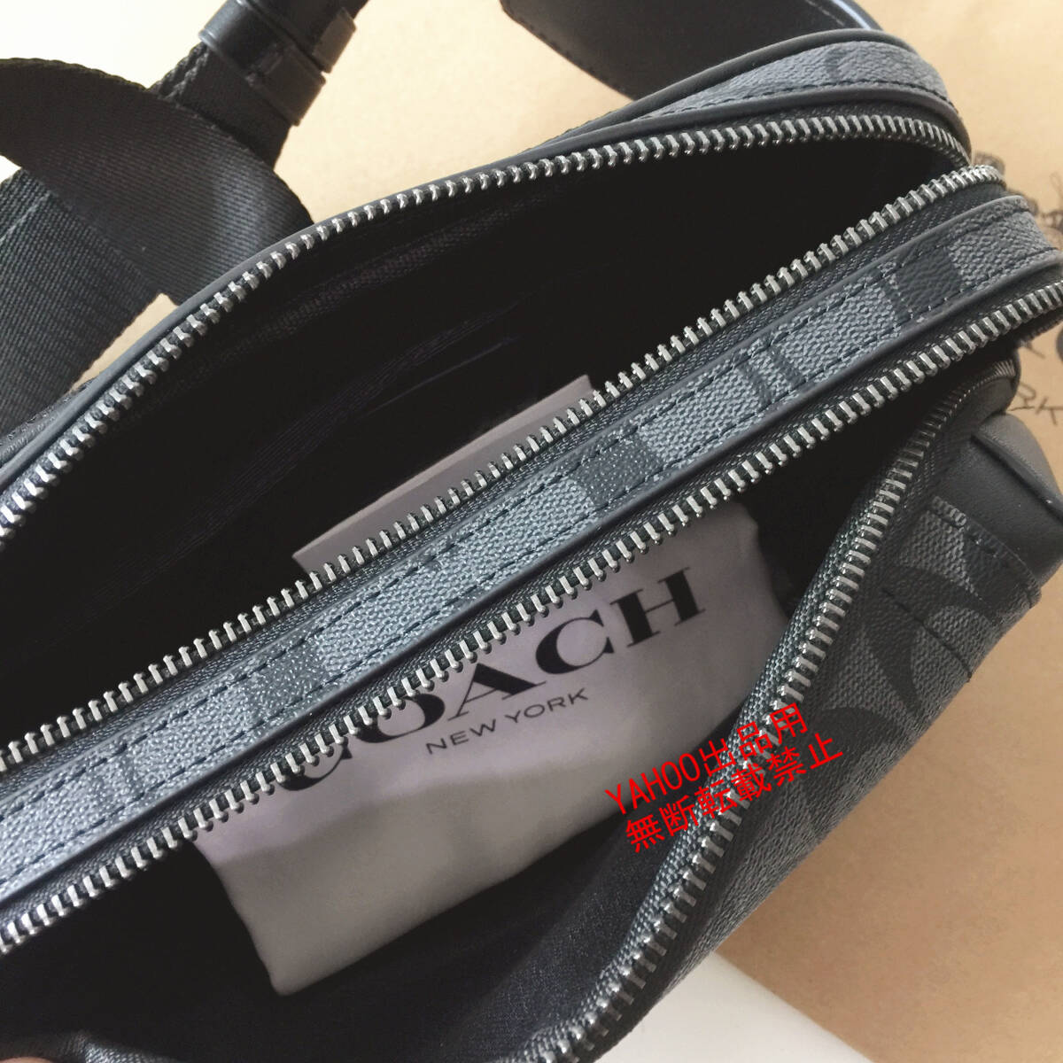 ★COACHバッグ★コーチ F38749 グラハム ウエストバッグ ボディバッグ ベルトバッグ ショルダーバッグ クロスボディー アウトレット品 新品_画像8