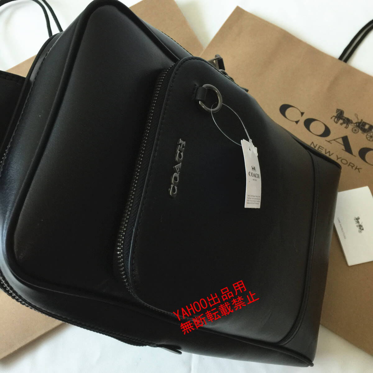 ★COACHバッグ★コーチ F89934 ブラック ボディーバッグ スリングバッグ ショルダーバッグ クロスボディー 斜めがけ アウトレット品 新品_画像5