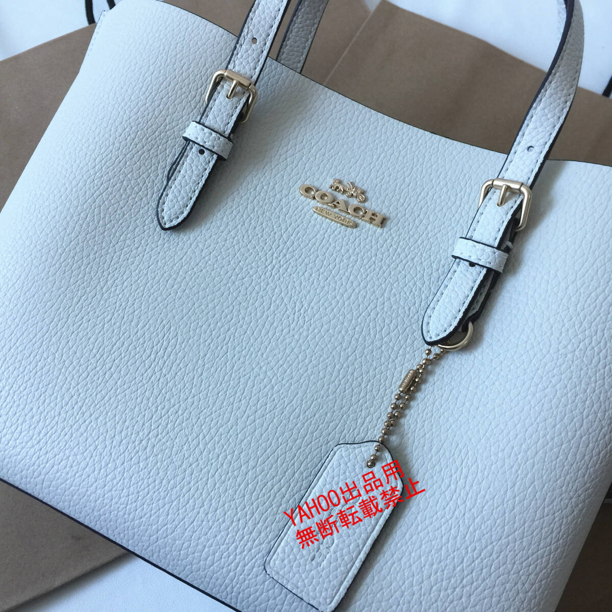 ★COACHバッグ★コーチ C4084 チョーク ハンドバッグ トートバッグ ショルダーバッグ 手提げバッグ レディースバッグ アウトレット品_画像2